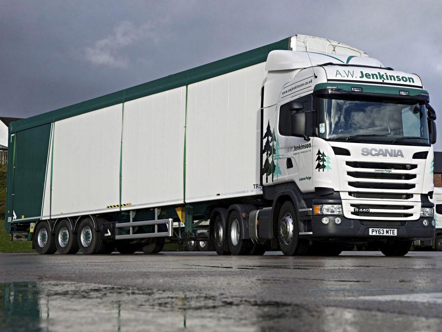  Scania R440 6x2 Highline 2009 года  (UK) (фото 2 из 2)